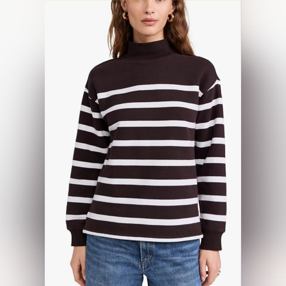 Madewell Women's Montenego Mock Neck size S